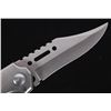 Image 8 : Stainless Clip Point Switchblade Knife & Light