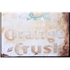 Image 8 : Original Orange Crush Advertisement Sign c. 1930's