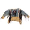 Image 2 : RARE Cheyenne Quilled & Beaded War Shirt Ca. 1875