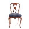 Image 25 : Quarter Sawn Oak Hand Carved Upholster Chairs (6)