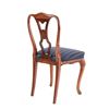 Image 52 : Quarter Sawn Oak Hand Carved Upholster Chairs (6)