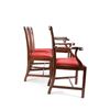 Image 3 : Chippendale Style Set of Four Chairs 1950-60s