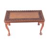 Image 1 : Chippendale Style Carved Wood Coffee Table c 1900-