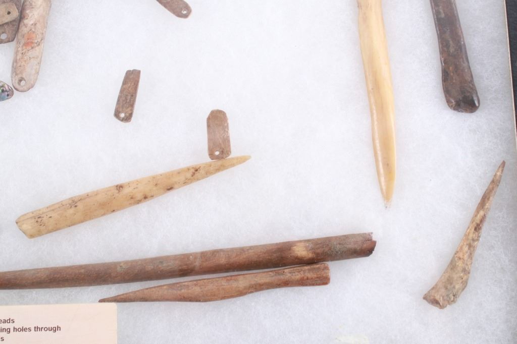 Ancestral Shells Ancestral Nisenan Maidu Bone Tools & Shells
