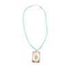 Image 2 : Zuni Royston Ribbon Turquoise & Heishi Necklace