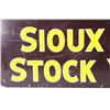 Image 10 : Sioux City Stock Yards Shipping Double Sided Sign