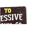 Image 3 : Sioux City Stock Yards Shipping Double Sided Sign