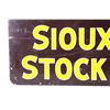 Image 5 : Sioux City Stock Yards Shipping Double Sided Sign