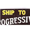 Image 6 : Sioux City Stock Yards Shipping Double Sided Sign