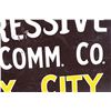 Image 9 : Sioux City Stock Yards Shipping Double Sided Sign