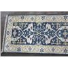 Image 2 : Oushak Persian Hand Knotted Wool Runner Rug 1930's