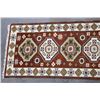 Image 2 : Kazak Persian Hand Knotted Wool Runner Rug 1930's