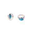 Image 1 : C. 1980's Taxco Mexico Turquoise Sterling Rings