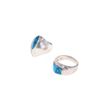 Image 2 : C. 1980's Taxco Mexico Turquoise Sterling Rings