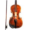 Image 2 : 19th-20th C. Hopf Lion Carved Scroll Violin & Bow