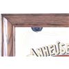 Image 2 : 1992 Framed Anheuser-Busch Advertising Mirror Sign