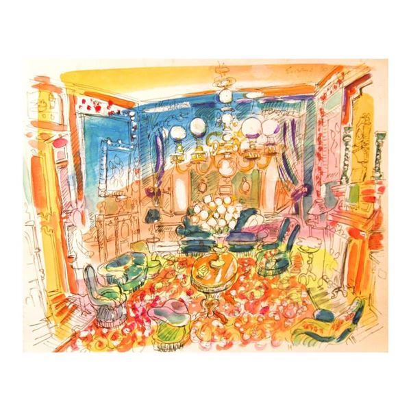 Salon Verte of Chateau Lafite-Rothschild by Ensrud Original