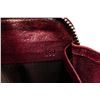 Image 9 : Prada Burgundy Leather Zippy Wallet
