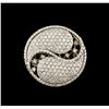 Image 2 : 14KT White Gold 1.57 ctw Diamond Ring