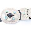 Image 3 : Navajo Turquoise Concho Belt