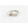 Image 3 : Lot of 2 Ladies White Gold Rings