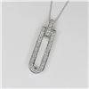 Image 2 : Striking Fine Quality 18 karat Diamond Pendant