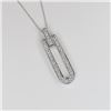 Image 3 : Striking Fine Quality 18 karat Diamond Pendant