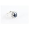 Image 3 : Pretty Sapphire & Diamond Ring