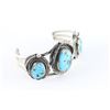 Image 2 : Navajo 3 Stone Cuff