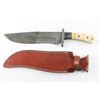 Image 1 : Damascus Steel Bowie Knife