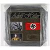 Image 1 : Framed Signed Nazi Arm Band By Adolf Hitler