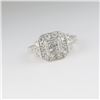 Image 3 : Radiant Art Deco style Diamond Ring