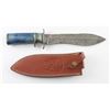 Image 2 : Damascus Bowie Knife