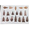 Image 1 : Lot Of Mid West Arrow Head Points