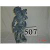 Image 1 : 24'' TALL CHERUB CONCRETE STATUE