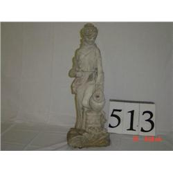24'' TALL STATUE OF A LADY WITH PAIL