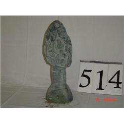 19'' TALL CONCRETE MUSHROOM YARD ORNIMENT