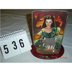 GONE WITH THE WIND "SCARLETS WORLD" PLAQUE #A2440