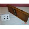 Image 1 : OLD WOODEN FOOD SHREDDER/VEGETABLE CUTTER