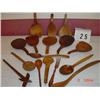 Image 1 : ASSORTED WOODEN KITCHEN UTENSILS - APPROXIMATELY (16) PIECES