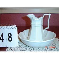 McCOY BOWL, IRONSTONE PITCHE