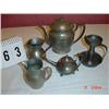 Image 1 : PEWTER (5) ASSORTED PIECES