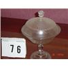 Image 1 : PRESSED GLASS PRESERVE STAND