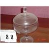 Image 1 : PRESSED GLASS PRESERVE STAND