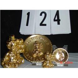 ALL THE WORLD LOVES A CLOWN - NO NAME - 4 PIECES - GOLD - (M)(81)
