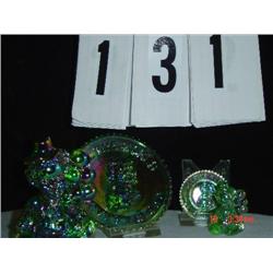 ALL THE WORLD LOVES A CLOWN - KOKO - IRREDESCENT GREEN/BLUE - 4 PIECES - (M) (81)