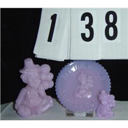 ALL THE WORLD LOVES A CLOWN - MCGOO - 3 PIECES - FROSTED LAVENDAR (M)(81)