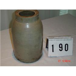 GRAY CROCK - 10 1/2"