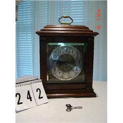 WEST GERMANY MANTLE CLOCK - FRANZ MOVEMENT