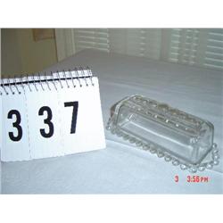 CANDLEWICK - covered butter dish